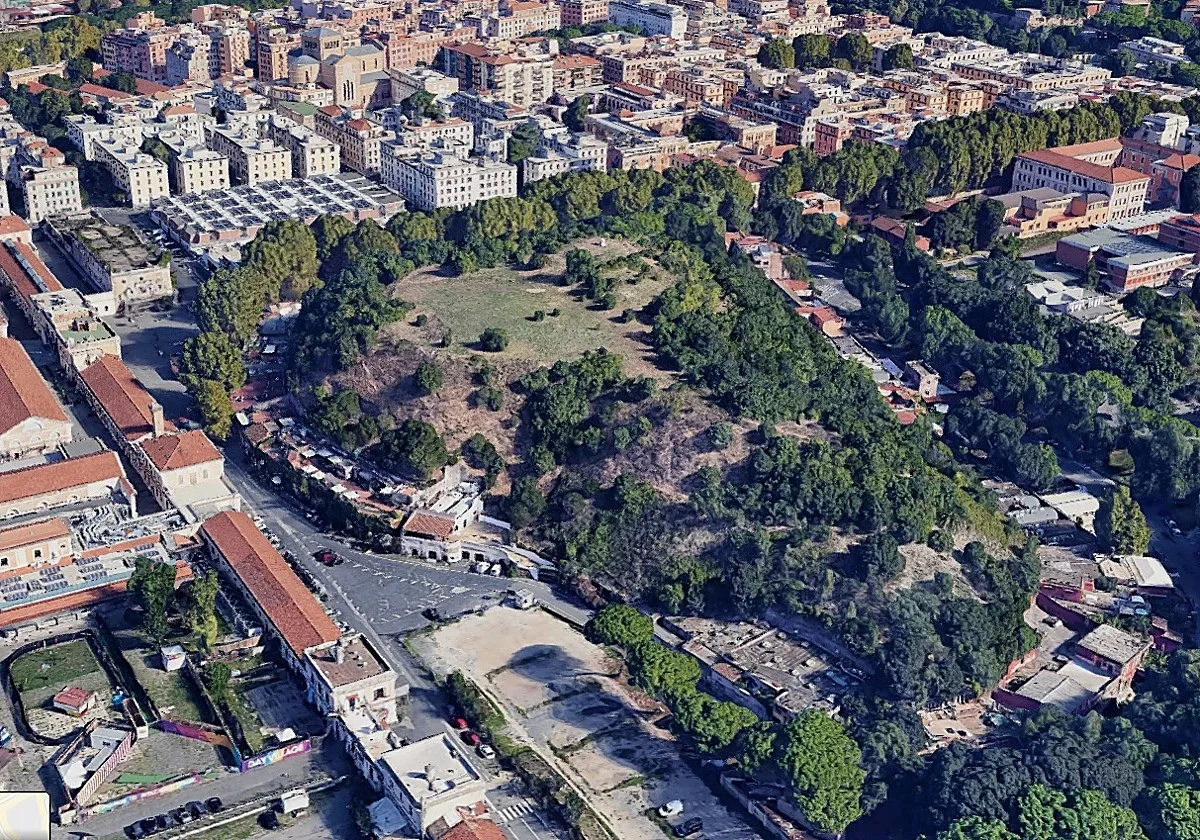 Monte Testaccio, colina de ánforas romanas de aceite de la Bética